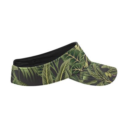 Banana Leaf Pattern Print Design BL04 Unisex Sun Visor