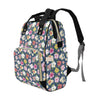 Hibiscus Sweet Print Design LKS304 Diaper Bag Backpack