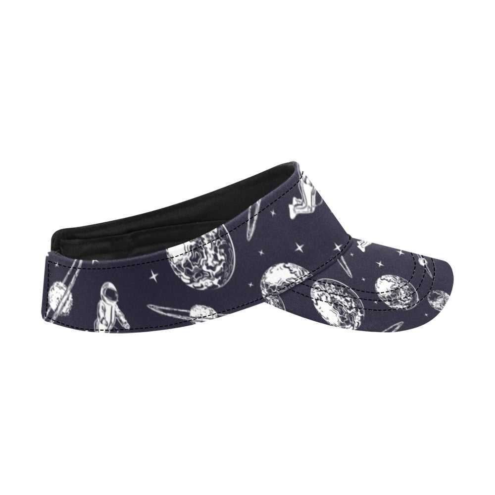 Space Astronaut Print Design LKS302 Unisex Sun Visor