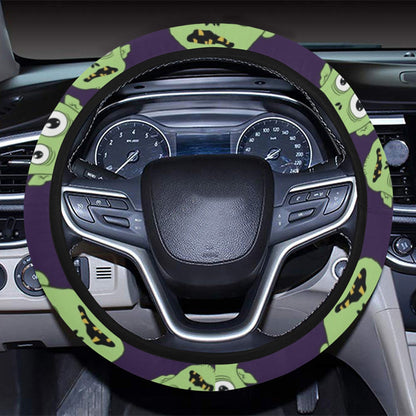 Zombie Print Design LKS303 Steering Wheel Cover with Elastic Edge