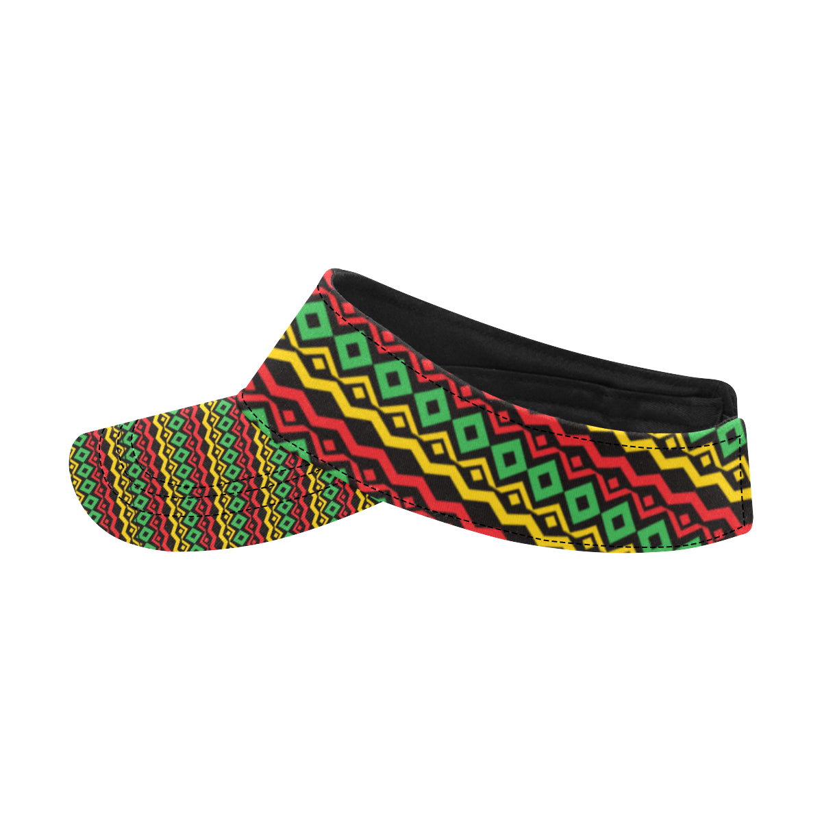 Rasta Reggae Color Themed Unisex Sun Visor