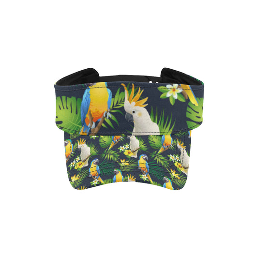 Parrot Pattern Print Design A03 Unisex Sun Visor