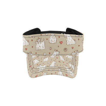 Scottish Terriers Print Design LKS3017 Unisex Sun Visor