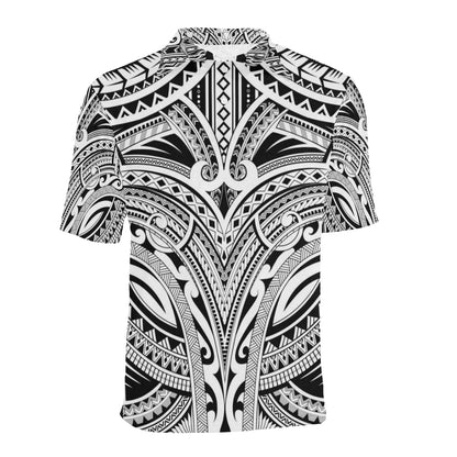 Maori Pattern Print Design 06 Men Polo Shirt