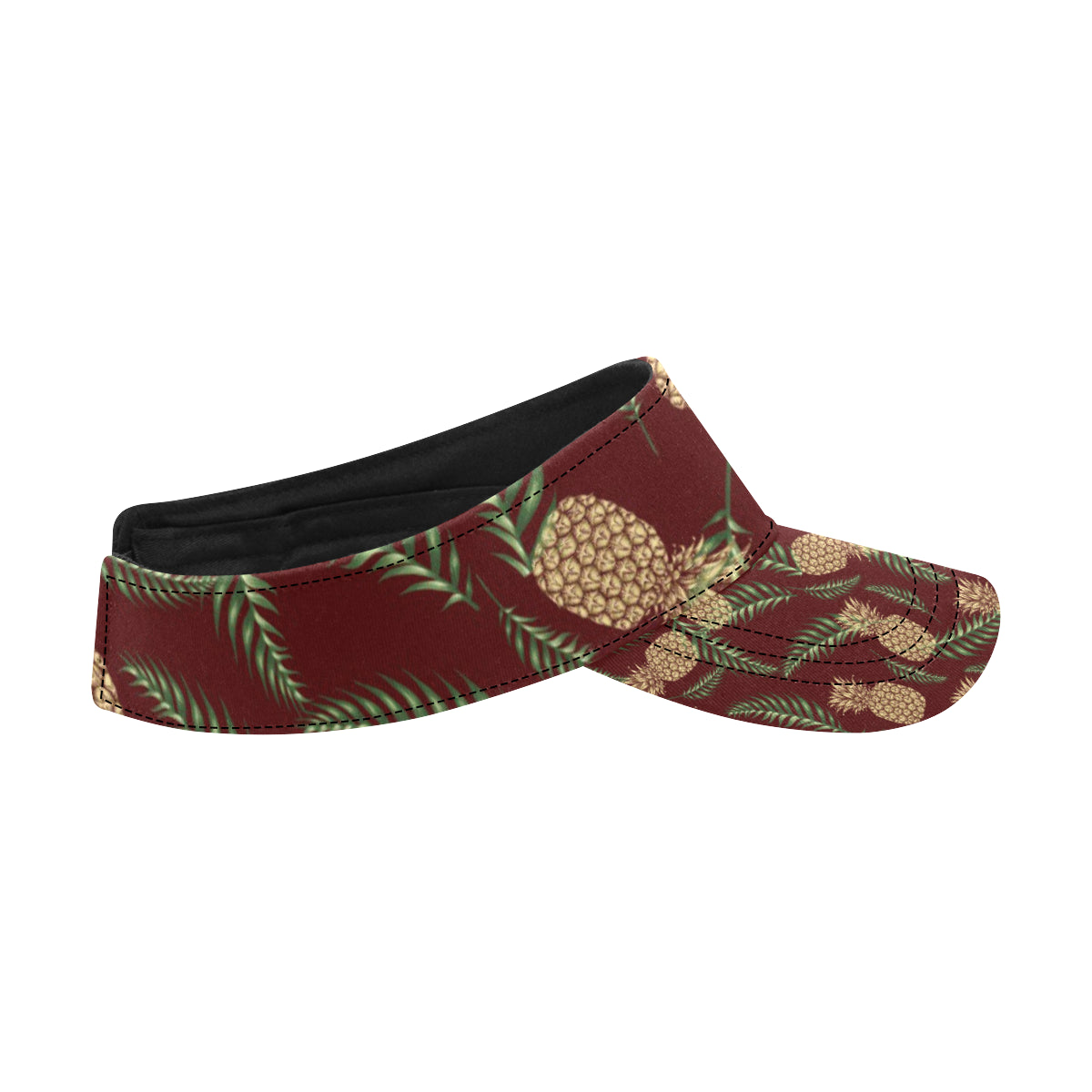 Pineapple Pattern Print Design PP013 Unisex Sun Visor
