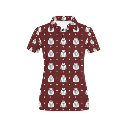 Shih Tzu Print Design LKS301 Women's Polo Shirt
