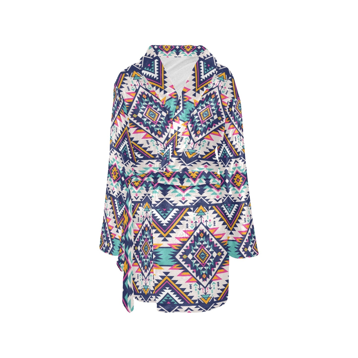 Tribal Aztec native american Women's Fleece Robe