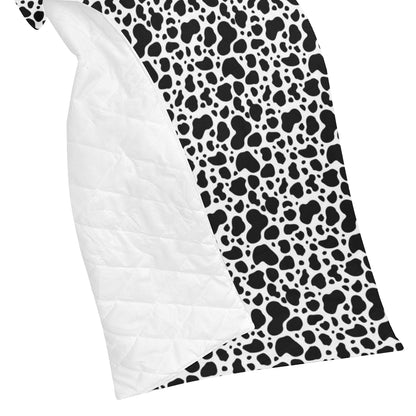 Cow Skin Pattern Print Design 04 Premium Quilt