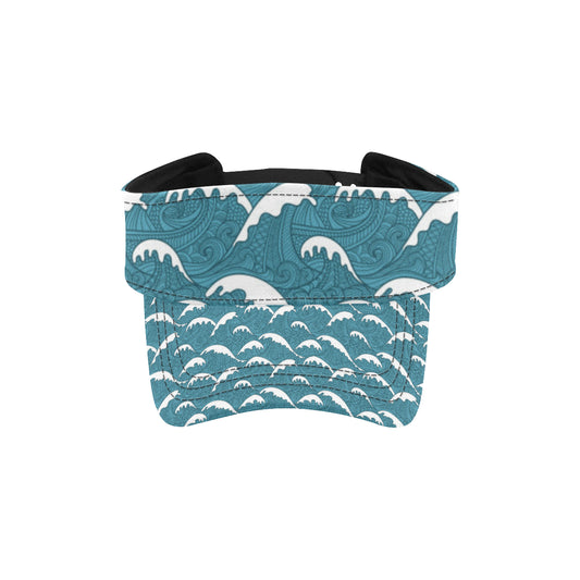 Surf Wave Tribal Design Unisex Sun Visor