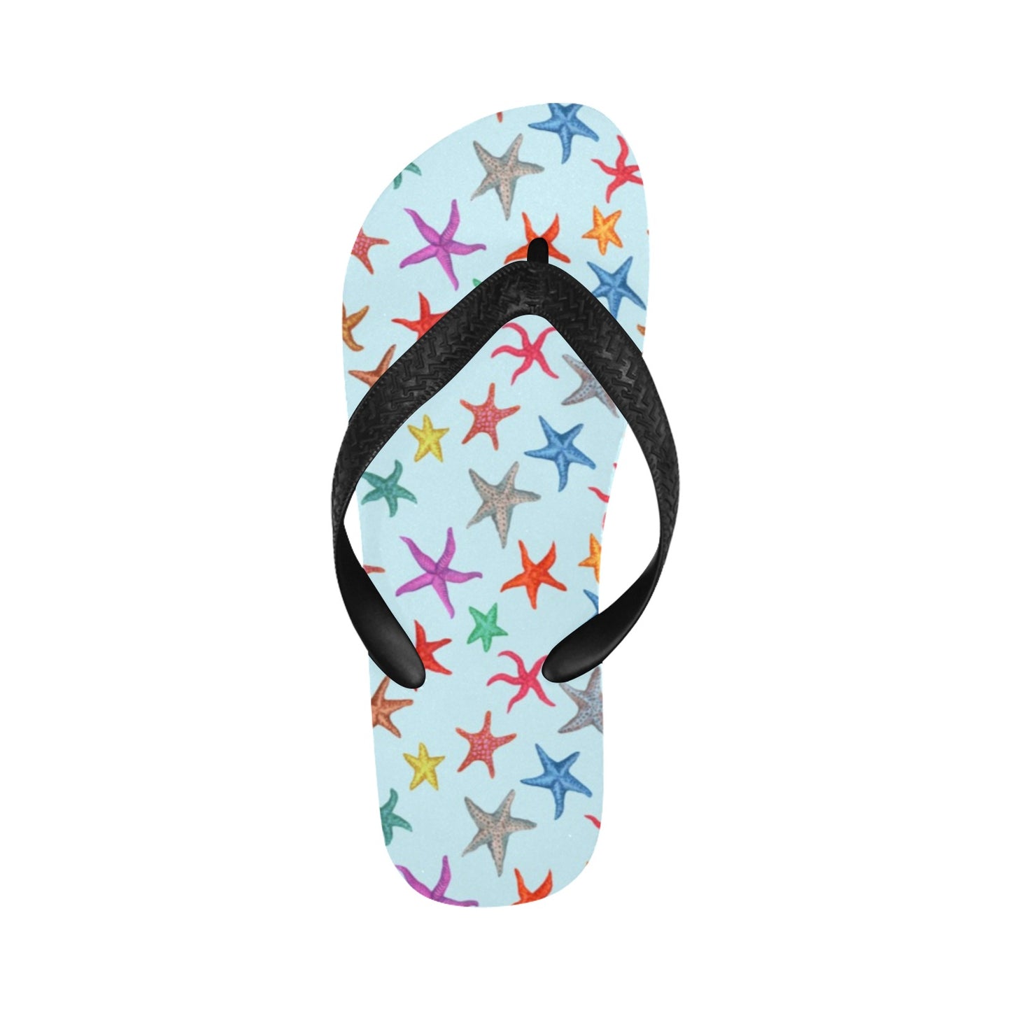 Starfish Print Design LKS402 Flip Flops