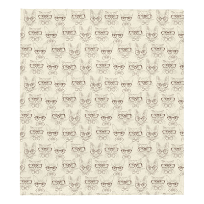 Cat Pattern Print Design 02 Premium Quilt
