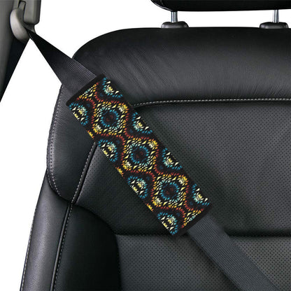 Tribal Pattern Print Design LKS309 Car Seat Belt Cover