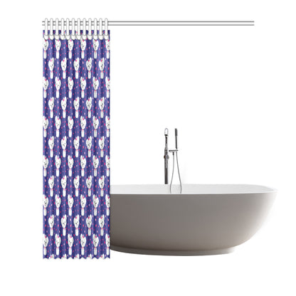 Maltese Pattern Print Design 02 Shower Curtain