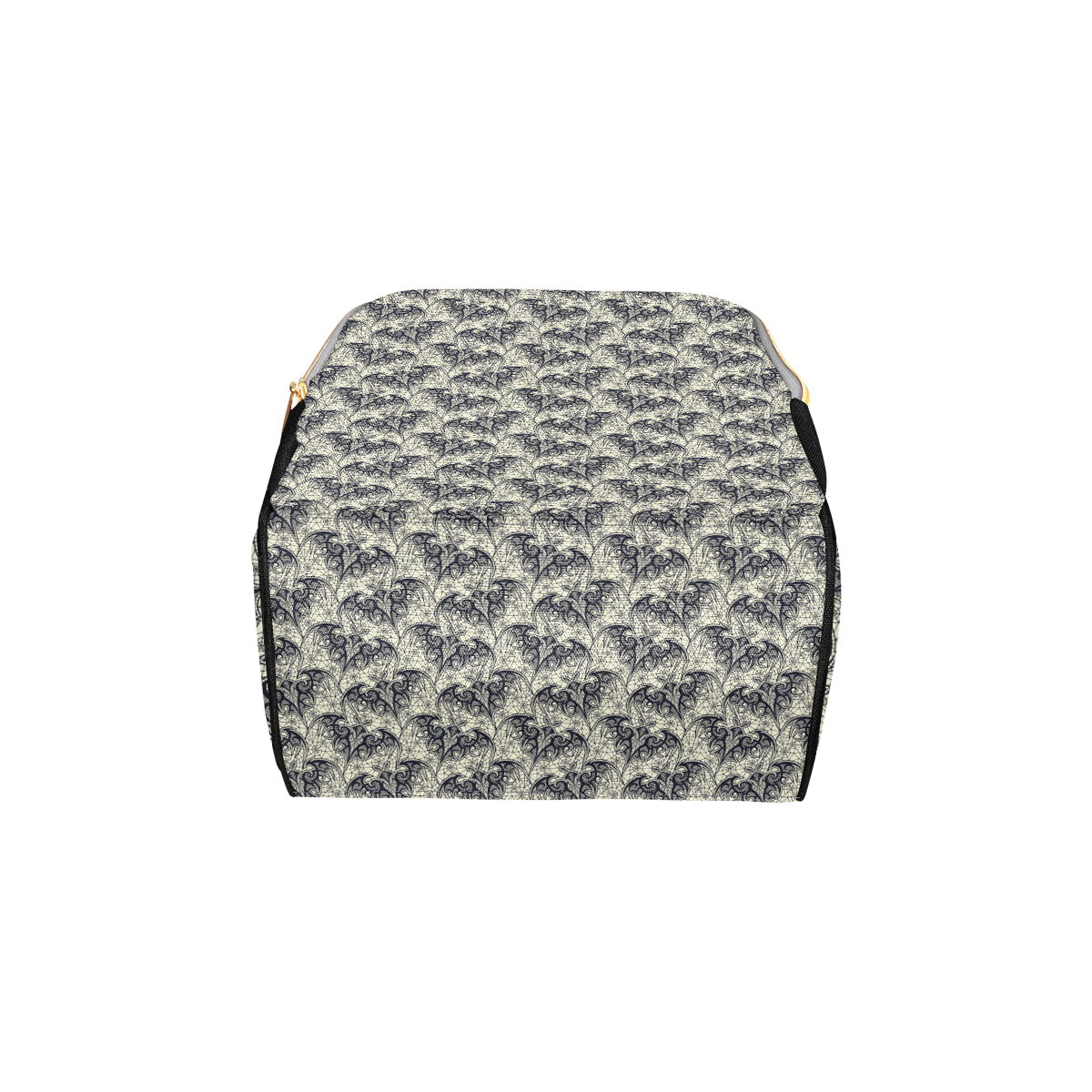 Bat Tribal Pattern Print Design 06 Diaper Bag Backpack