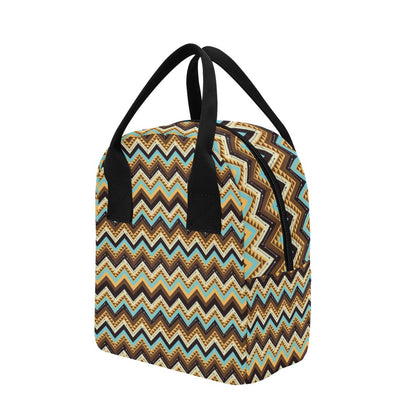 Southwest Pattern Print Design LKS301 Insulated Lunch Bag