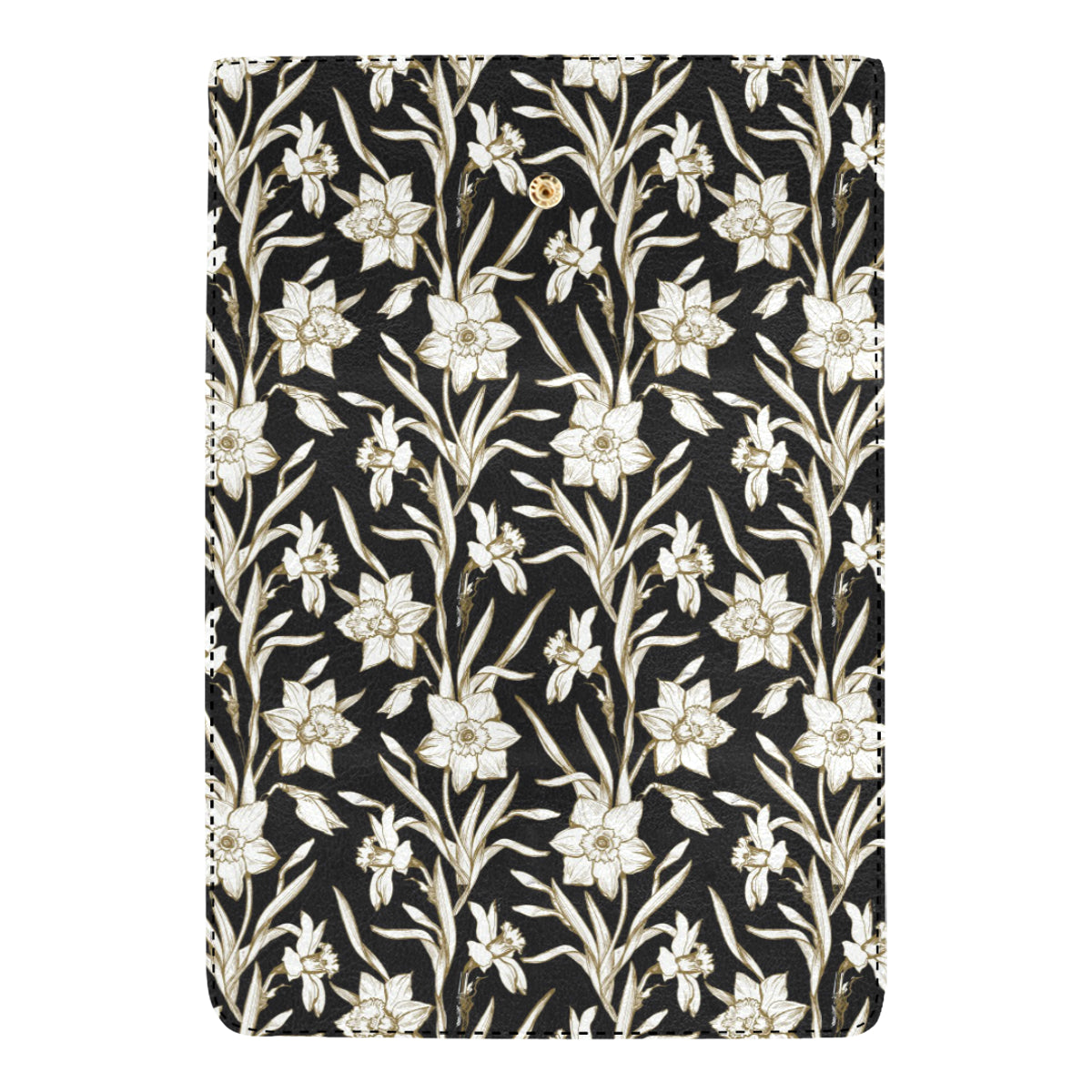 Daffodils Pattern Print Design DF06 Women's Trifold Wallet