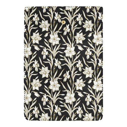 Daffodils Pattern Print Design DF06 Women's Trifold Wallet