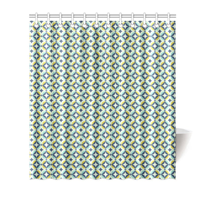 Swedish Design Pattern Shower Curtain