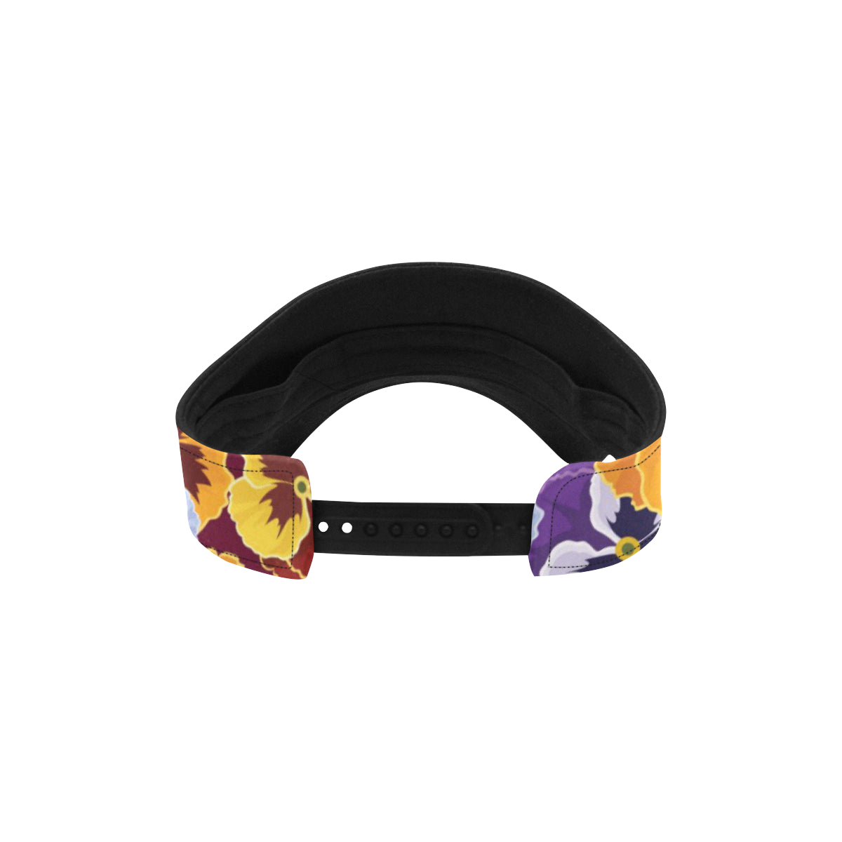 Pansy Pattern Print Design PS01 Unisex Sun Visor