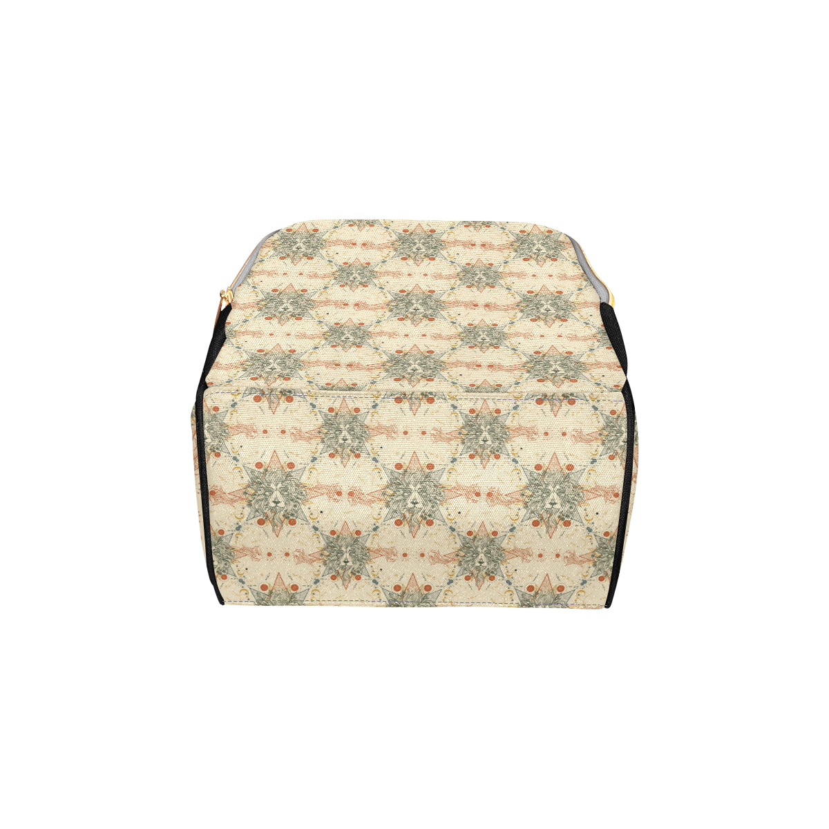 Leo Pattern Print Design 02 Diaper Bag Backpack