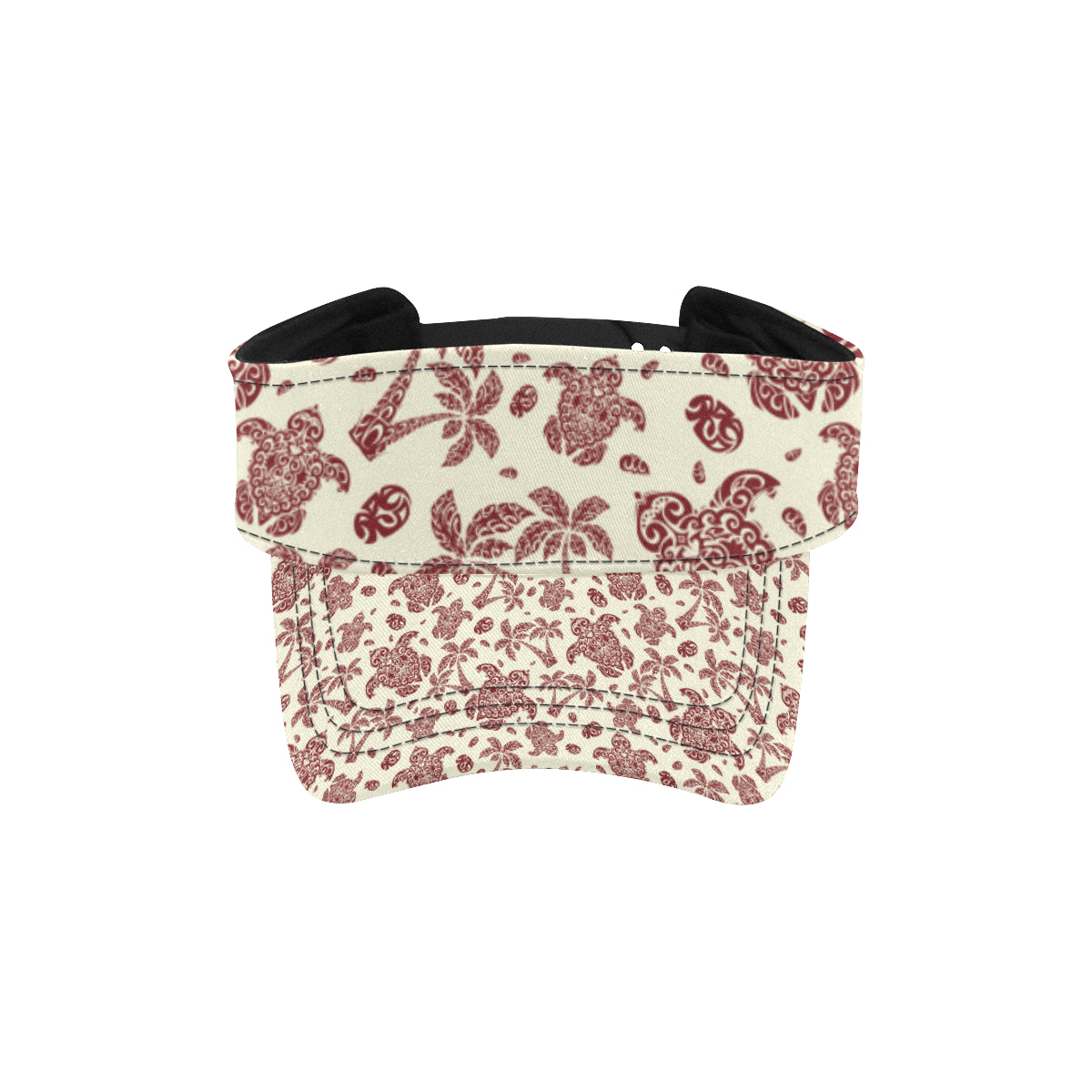 Polynesian Tattoo Turtle Themed Unisex Sun Visor