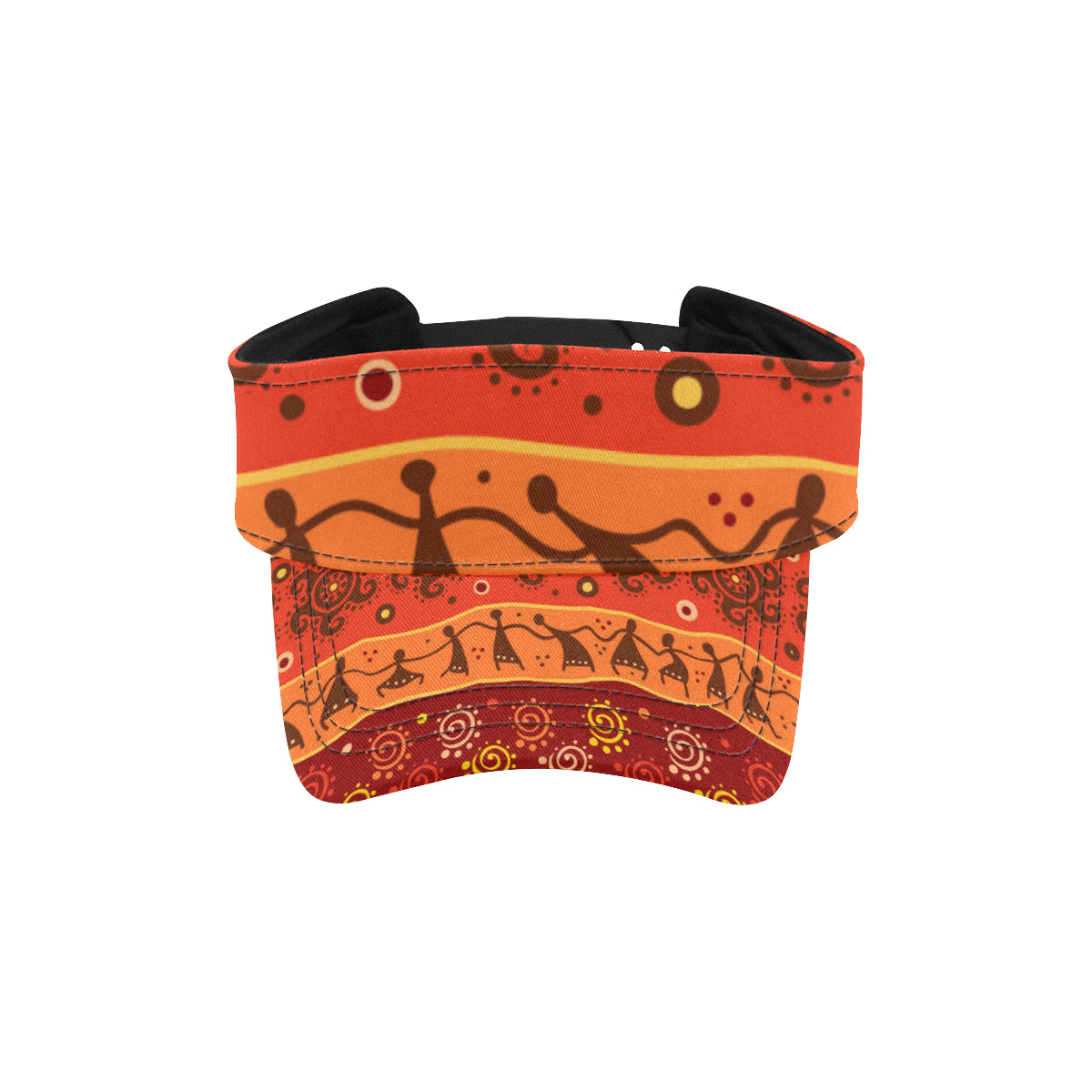 African Pattern Print Design 04 Unisex Sun Visor