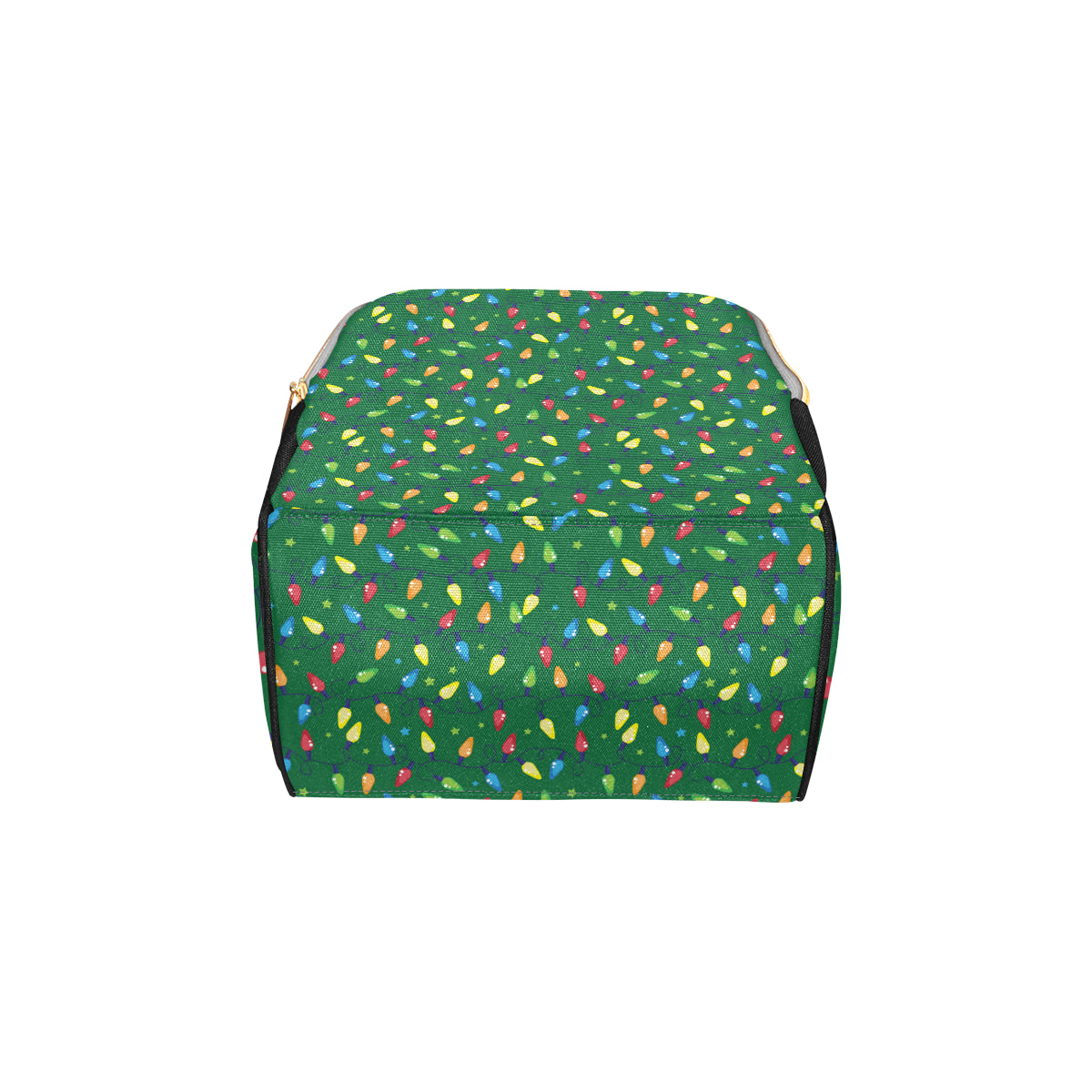 Christmas Light Pattern Print Design 02 Diaper Bag Backpack