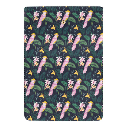 Cockatoo Pattern Print Design 03 Women's Trifold Wallet