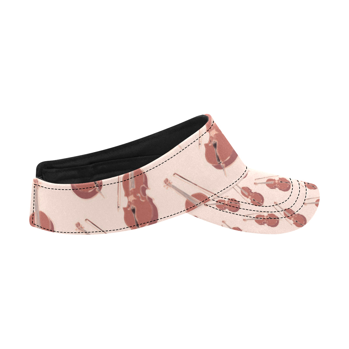 Cello Pattern Print Design 03 Unisex Sun Visor