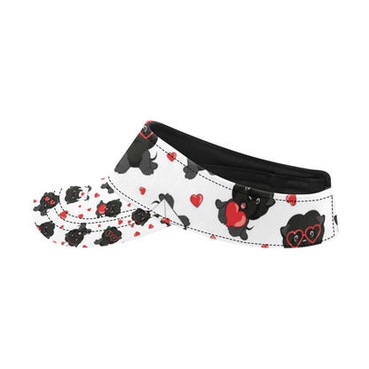 Affenpinscher Pattern Print Design 01 Unisex Sun Visor
