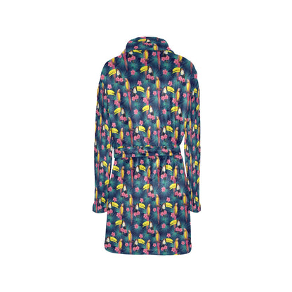 Toucan Parrot Design Women's Fleece Robe