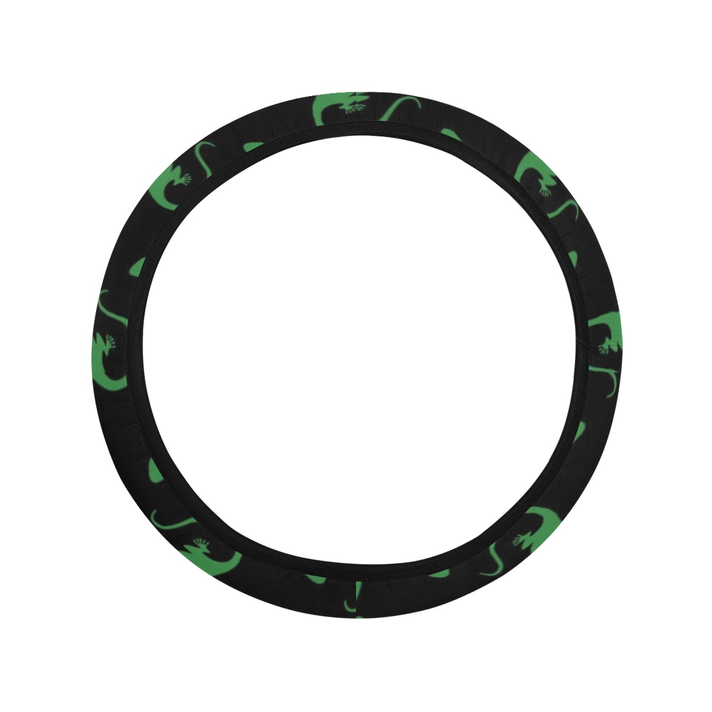 lizard Print Design LKS401 Steering Wheel Cover with Elastic Edge