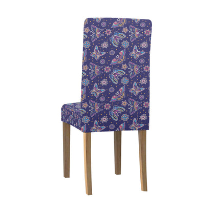 Butterfly Print Design LKS303 Dining Chair Slipcover