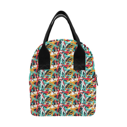 Splatter Print Design LKS304 Insulated Lunch Bag