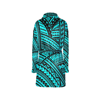 Polynesian Tribal Women's Fleece Robe