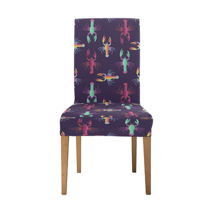 Lobster Print Design LKS402 Dining Chair Slipcover