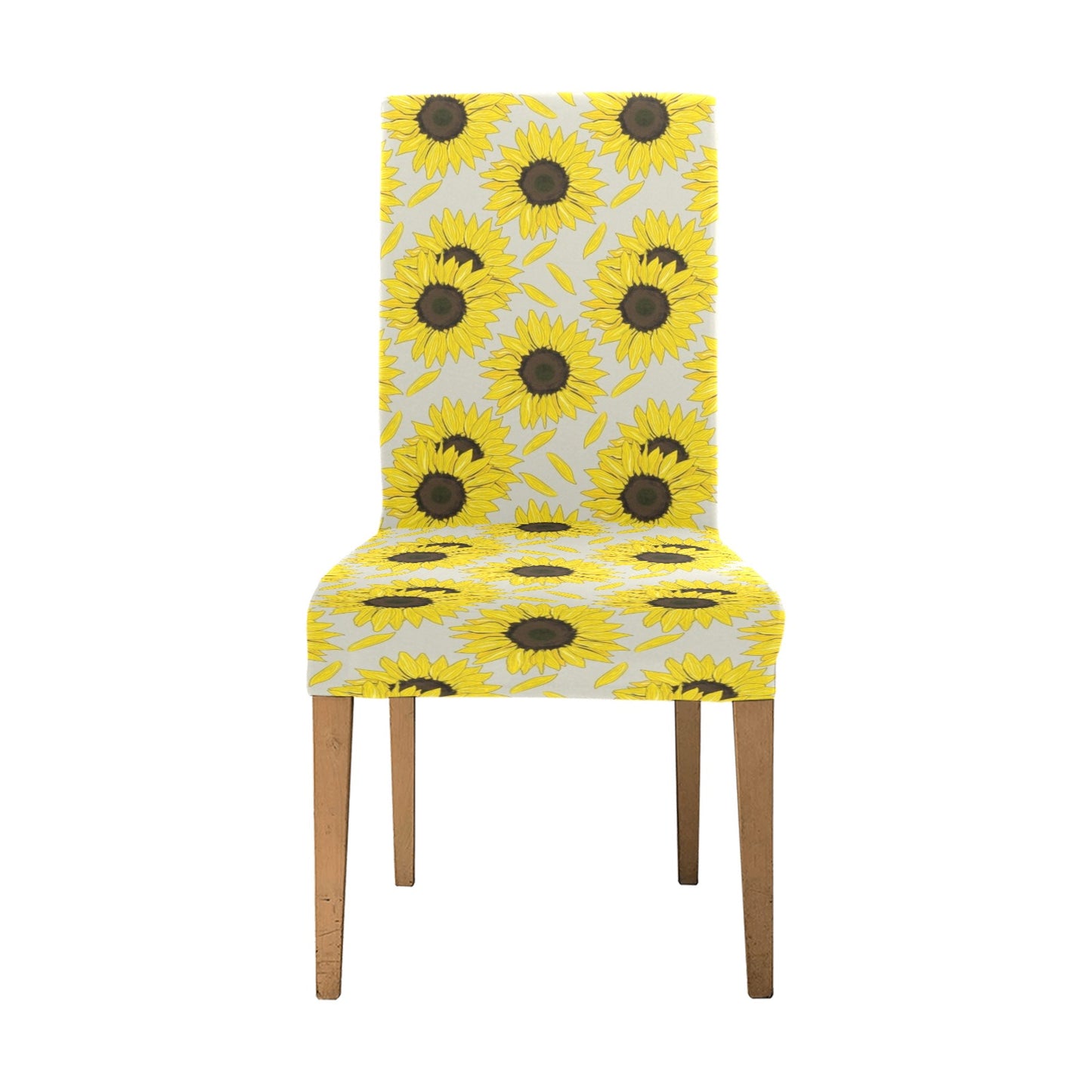 Sunflower Print Design LKS309 Dining Chair Slipcover