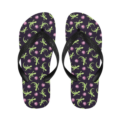 lizard Print Design LKS402 Flip Flops