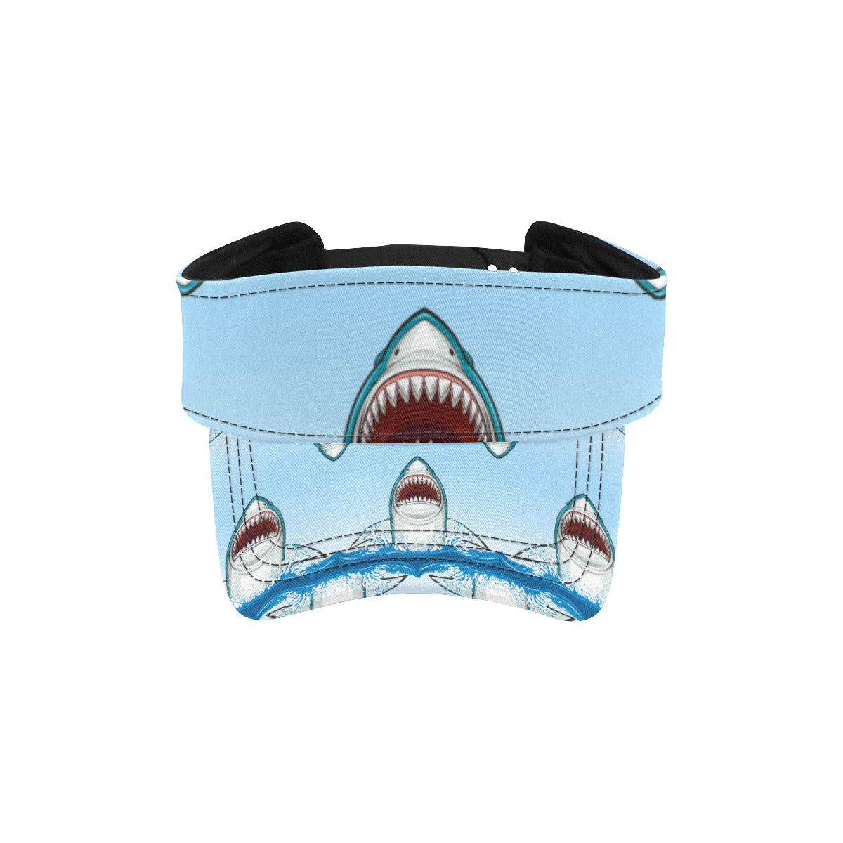 Shark Bite Unisex Sun Visor