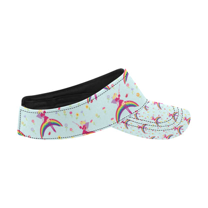 Fairy with Rainbow Print Pattern Unisex Sun Visor