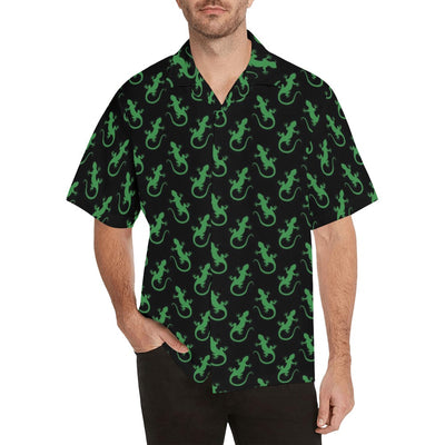 lizard Print Design LKS401 Men's Men's Hawaiian Shirt