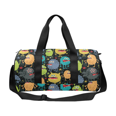 Monster Pattern Print Design 01 Duffel Bag