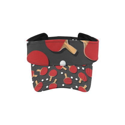 Ping Pong Pattern Print Design A05 Unisex Sun Visor