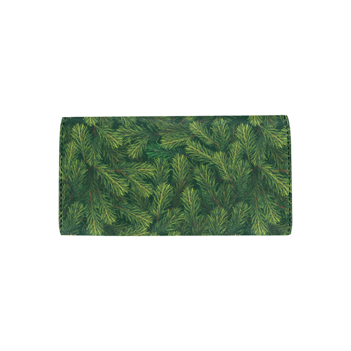 Christmas Tree Pattern Print Design 02 Women's Trifold Wallet
