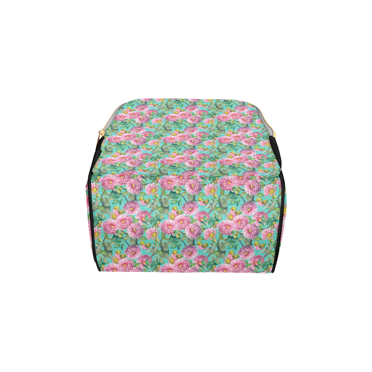 Dahlia Pattern Print Design DH07 Diaper Bag Backpack