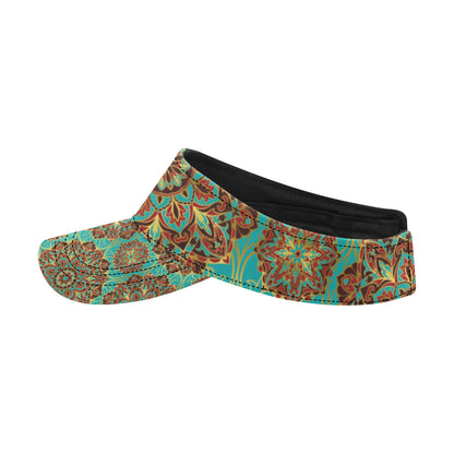 Medallion Pattern Print Design 02 Unisex Sun Visor