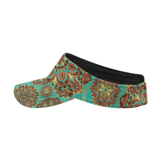 Medallion Pattern Print Design 02 Unisex Sun Visor