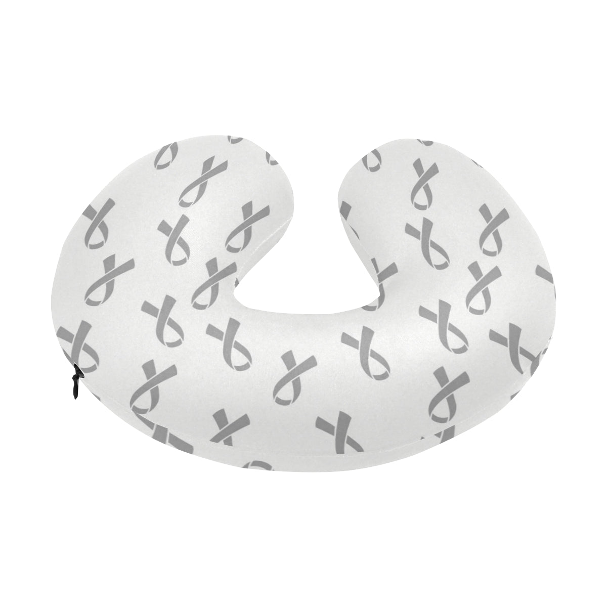Brain cancer Pattern Print Design 01 U-Shaped Travel Neck Pillow