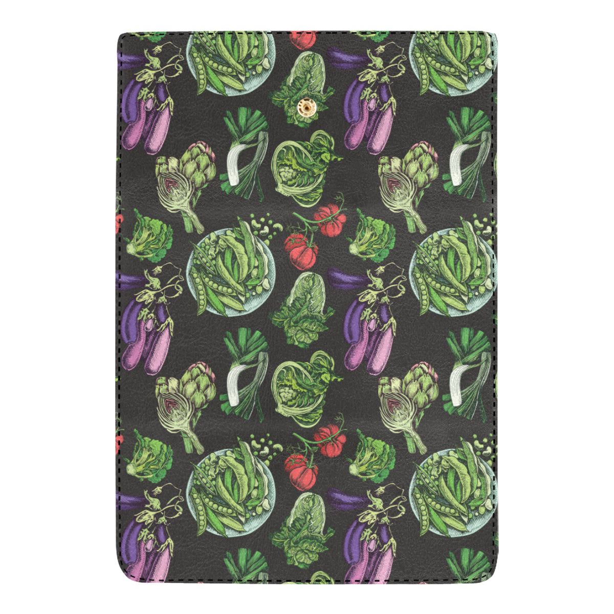 Lettuce Pattern Print Design 01 Women's Trifold Wallet