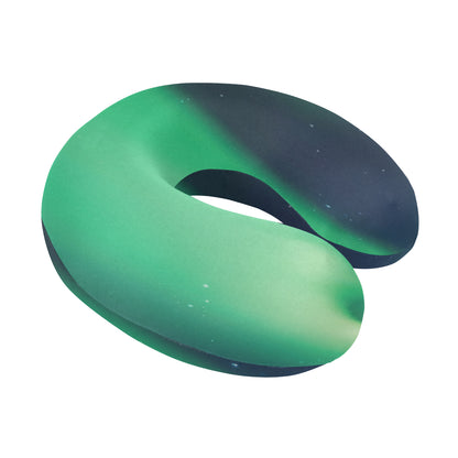 Aurora Borealis Pattern Print Design 04 U-Shaped Travel Neck Pillow